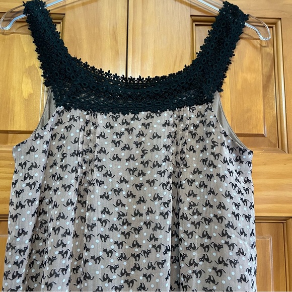 Aryeh Black Cat Dress Size Small NWT - Picture 3 of 13